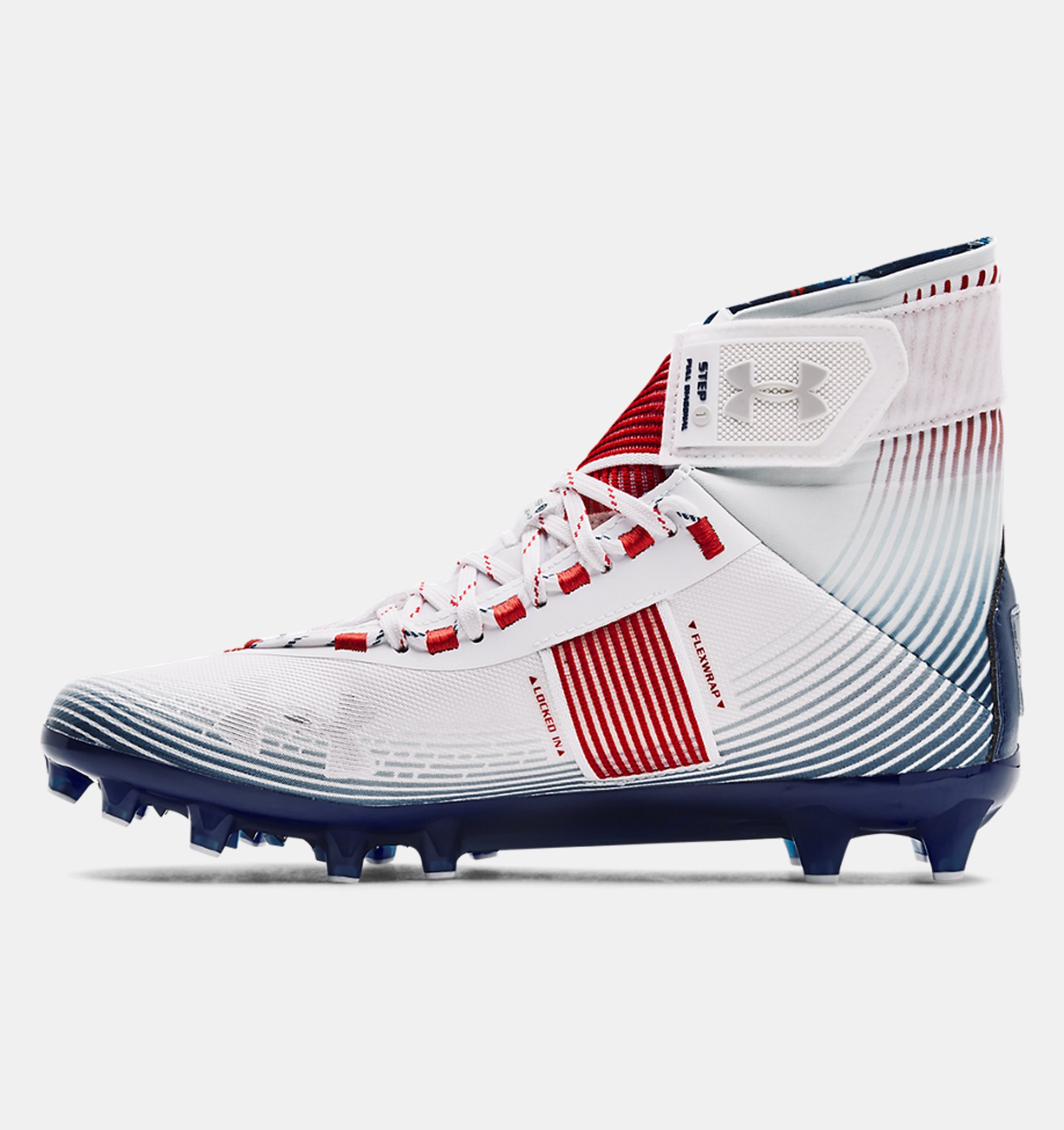 Details about   UNDER ARMOUR UA HIGHLIGHT MC LE LONE STAR STATE CLEATS SIZE 14 1275479-410 